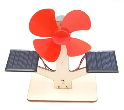 Ventilador de Brinquedo com Energia Solar